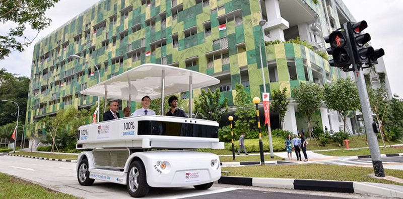 Illustration for article titled Singapur comienza a probar microbuses autónomos